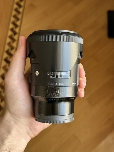 mi 4: Sigma 35mm f/1.4 DG (Ø67) Art seriyalı obyektiv ( Sony versiya ) — 2
