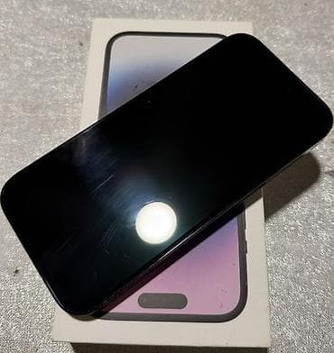 lalafo iphone 15: IPhone 14 Pro, 256 GB, Deep Purple, Barmaq izi, Face ID — 2