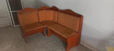 Künc oturacaq dəsti - Künc forması: L-şəkilli, 3 hissədən ibarət (iki