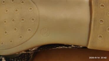 nostril qiymeti: Baletkalar, Ölçü: 34, rəng - Ağ, İşlənmiş — 3