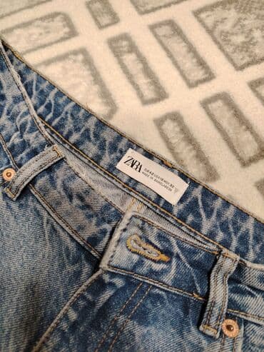 kişilər üçün açıq rəngli cinslər: Cinslər, Zara, XL, rəng - Mavi — 2