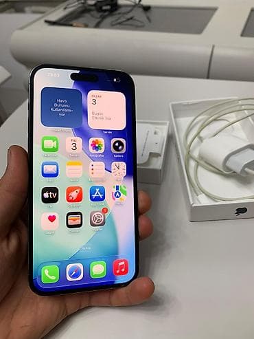 ikinci əl tel: IPhone 14 Pro Max, 256 GB, Deep Purple — 3