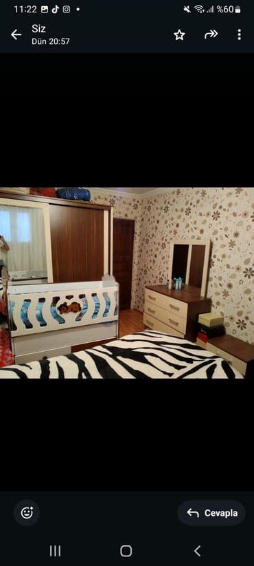 sumqayıtda 2 otaqlı kirayə evlər: 2 комнаты, 45 м², Нет кредита, Средний ремонт — 3