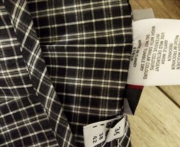 midi məxmər ətəklər: S.Oliver qadın ətəyi - Naxış: qara-ağ xırda dama (checked) - Model — 2