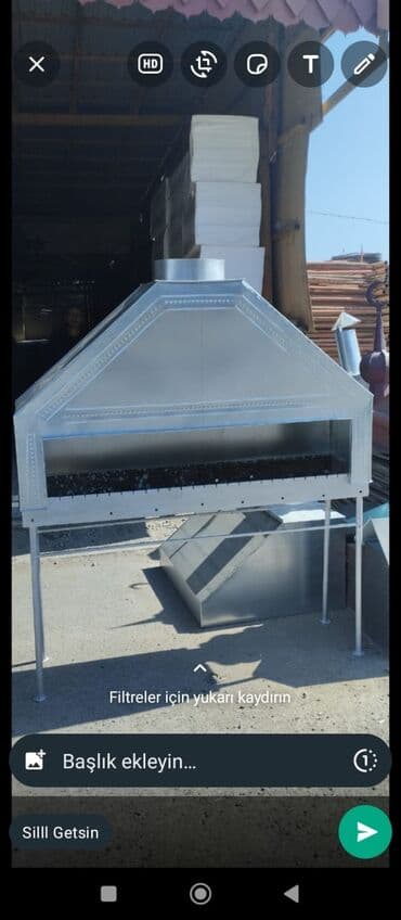 əl arabası qiyməti: Her Növ Havlandirma Zontlari ve Borularin Hazirlanmasi, Her Ölçüde ve — 10