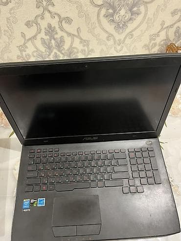 notebook cantası: ASUS ROG G751J oyun noutbuku - Model: ASUS ROG G751J (etiketdə G751J — 2