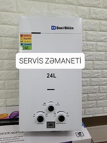 Pitiminutka su qizdiricisi Demirdokum 24 lt qalin trupka qalin stenka