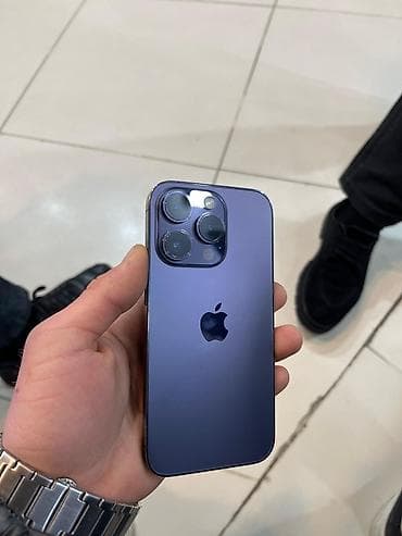 muzkalni sentir gence: IPhone 14 Pro, 256 GB, Deep Purple, Face ID — 10