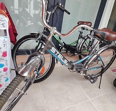 mini velosiped: Şəhər velosipedi Stels, 24", sürətlərin sayı: 1 — 5