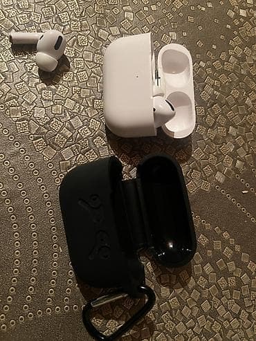 airpods 2 pro: Simsiz (Bluetooth) Qulaqcıqlar, Apple, rəng - Ağ — 5