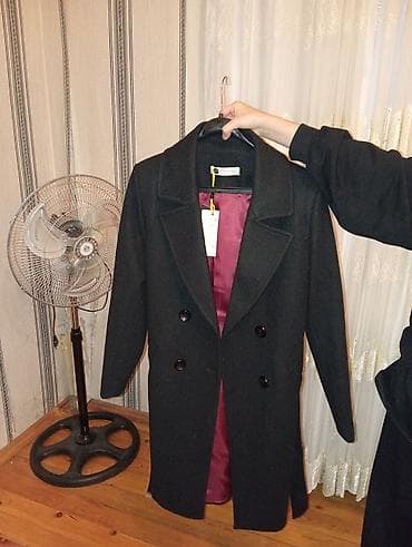 nece zaqar almaq olar: Palto, Zara, Standart, rəng - Qara — 1