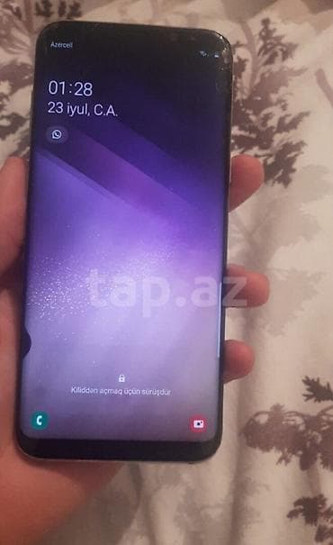 pixel 4: Samsung Galaxy S8, 64 GB, rəng - Qara, Sensor — 3