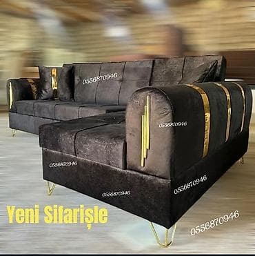 Künc divan, Qonaq otağı üçün, Parça, Bazalı, Açılan