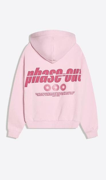 30 de facto sweatshirt: Svitşot, Bershka, S, rəng - Çəhrayı — 2
