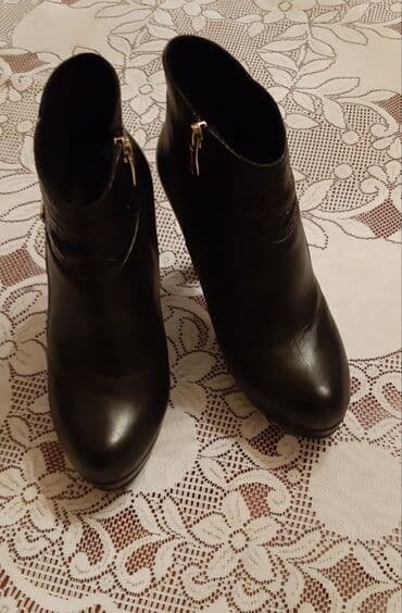 qış botları: Ölçü: 36, rəng - Qara, Yeni — 3