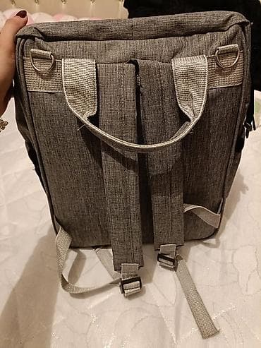 Çoxfunksiyalı boz rəngli bel çantası - Material: suya davamlı tekstil lalafo.az -da Çoxfunksiyalı boz rəngli bel çantası - Material: suya davamlı tekstil