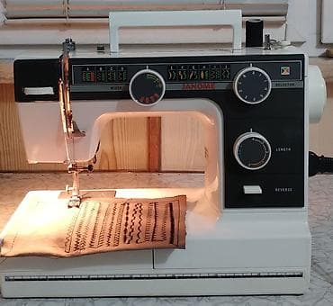 ev əşyaları işlənmiş: Tikiş maşını Janome, Mexaniki — 1
