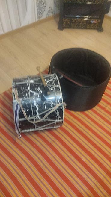 nağar: Zurna-davul üçün böyük davul (nağara) dəsti - Korpus: qara mərmər — 2