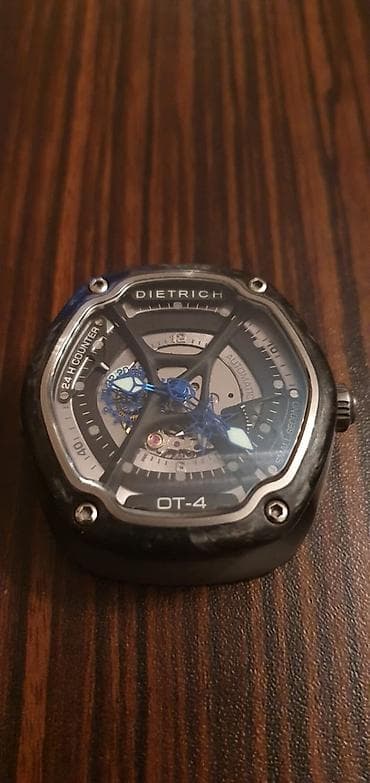 smart saat temiri: Швейцарские часы Dietrich OT-4 Модифицированный автоматический — 5