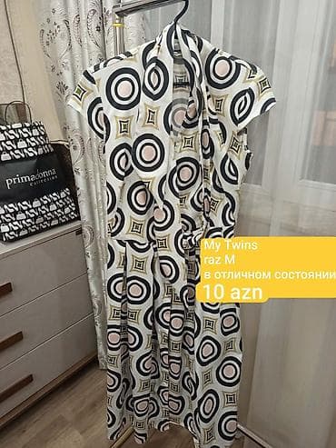 Повседневное платье, Макси, M — 1