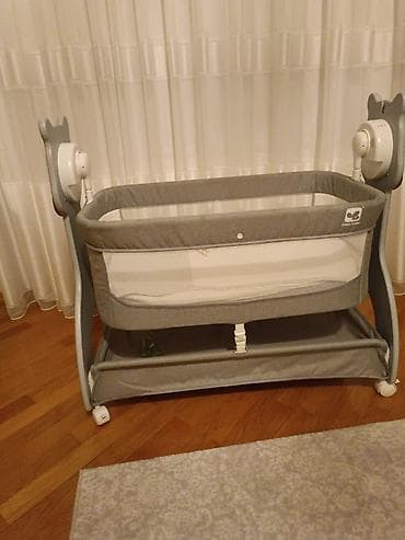 parda tul: Oğlan və qız üçün, İşlənmiş, Dördbucaq, Beşik, Dəstsiz, Matras ilə, Yellənmə mexanizmi ilə — 2
