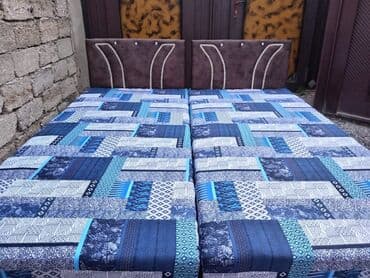 işlenmiş taxt: Təzə çarpayılar. 1 nəfərlik çarpayılar 60manat. 2 nəfərlik taxt — 24