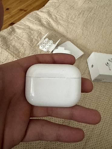 bluetooth nausnikler: İşlənmiş Simsiz (Bluetooth) Qulaqcıqlar, Apple, rəng - Ağ — 3