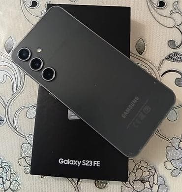 ipone 16 pro max: Samsung Galaxy S23 FE, rəng - Qara, Simsiz şarj — 1