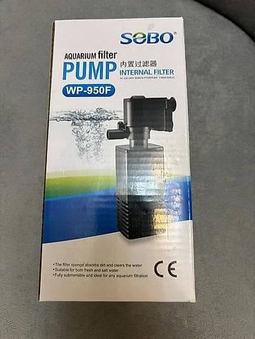 Sobo WP-950F akvarium daxili filtr nasosu Xüsusiyyətlər: - Model — 1