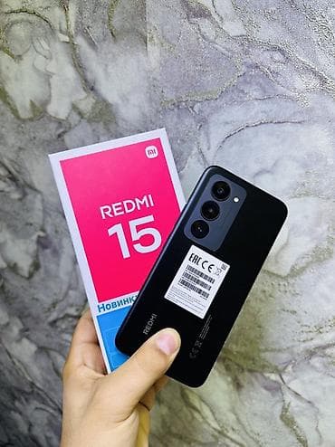 prastoy telfonlar: Redmi 256 GB, rəng - Qara — 1