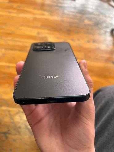 telefonlar honor: Honor X8a, 128 GB, rəng - Qara, Barmaq izi — 7