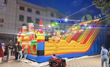 uşaq çadırı evcik: 🎪 Şişmə Batut satılır! İki ədəd mövcuddur — biri tam yeni, biri isə — 2