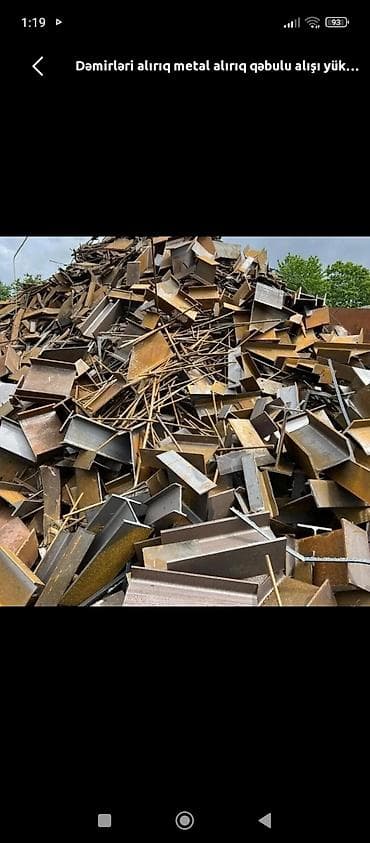 Digər xidmətlər: Xidmət: Qalın və nazik metal qəbulu, utilizasiya və yerindən götürmə — 6