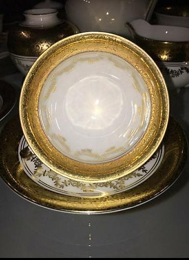 nabor: Almanyadan service desti, ishlenmeyib, gedimidir. kofe destdir + 6 — 5