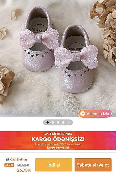 Donlar: Rəng - Bənövşəyi Tuflilər, Ölçü: 18, Qız üçün — 3