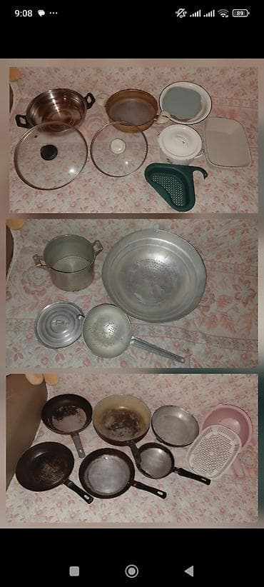 set qabları: Qazan, rəng - Gümüşü, Paslanmayan polad — 4