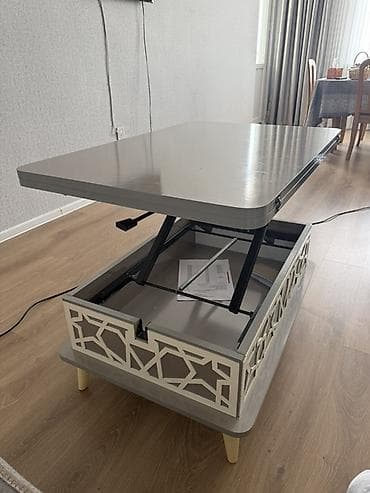 qutab sifarişi: Düz masa, Transformer, Təkərsiz, Sadə laminat — 4