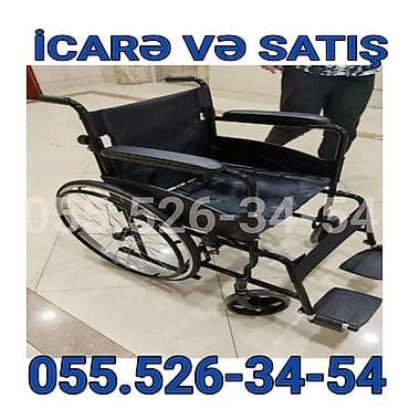 Manual əlil arabası – icarə və satış - Qatlanan polad çərçivə, yüngül