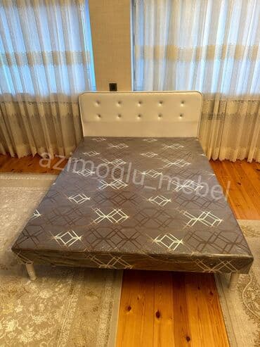 mebel alram: Yeni, İkinəfərlik çarpayı, Bazasız, Matrassız, Azərbaycan — 2