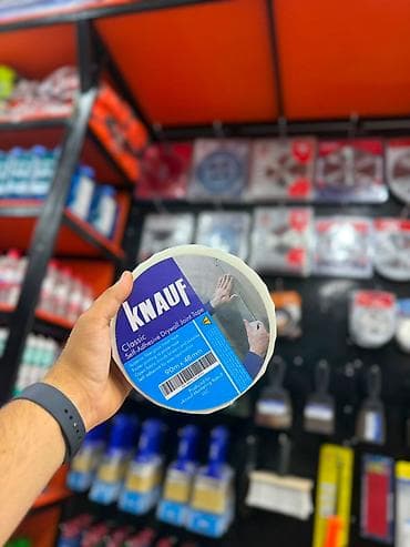 alcipan: Məhsul: Knauf Classic Self-Adhesive Drywall Joint Tape Təsvir: - — 1