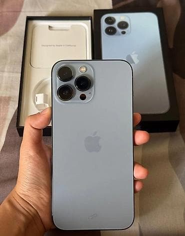 IPhone 13 Pro, Sierra Blue, Simsiz şarj