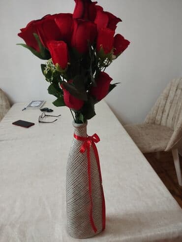 bas asbaz teleb olunur: Gül dekoru hün 50 sm — 5