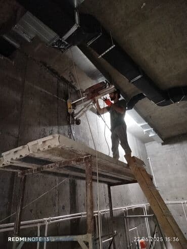 3 eded xoncali taxda qapi lazimdir: #Betonkesme #betondeşmə Beton kubik kərpic - dən kəsim deşim — 15