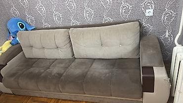 diva mebel: Divan, İşlənmiş, Açılan, Bazalı, Parça — 2