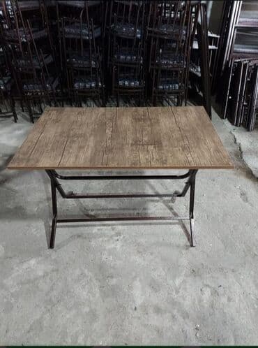 stol və stul dəstləri: Yeni, Kvadrat masa, 6 stul, Açılmayan, Stullar ilə, Taxta, Azərbaycan — 18