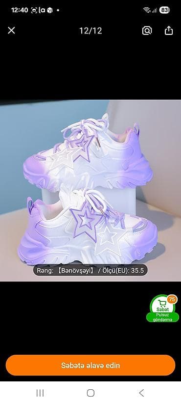 uşaq qış krossovkaları: 35e alnib 2,3 defe geynlib deye 15e satram,istryrn vatsapa yazsin — 3