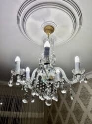 бра хрустальное: Klassik üslubda bəzək elementləri ilə 2 ədəd divar bra. - Korpus — 2