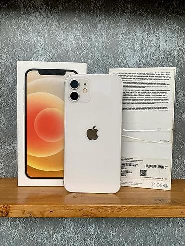 apple ipad 11: IPhone 12, 128 GB, Ağ, Zəmanət, Kredit, Simsiz şarj — 1