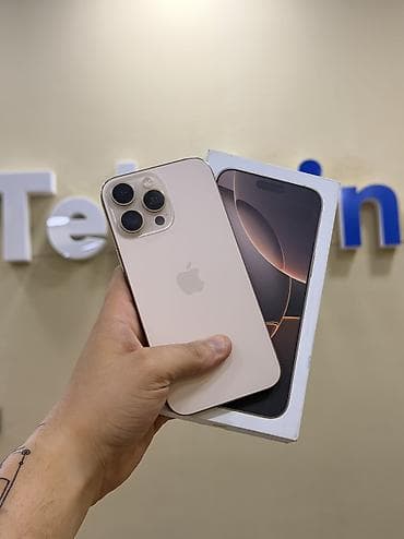 redmi 8 pro: IPhone 16 Pro Max, 256 GB, Desert Titanium, Zəmanət, Kredit, Simsiz şarj — 1