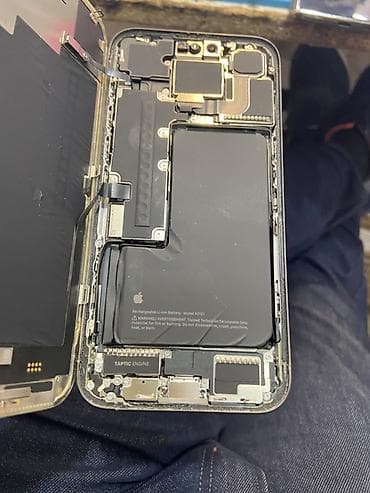 işdenmiş telfonlar: IPhone 15 Pro Max, 512 GB, Gümüşü, Face ID — 9